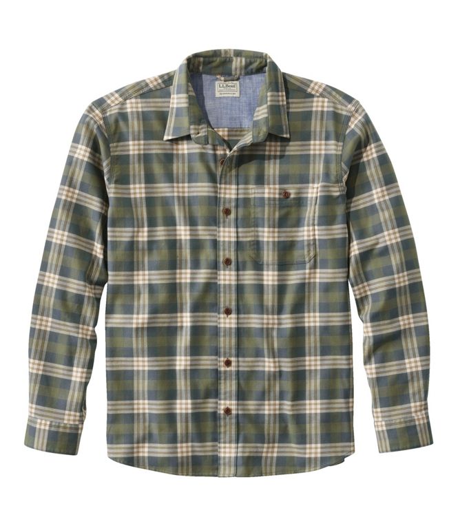 LL Bean flannel shirt