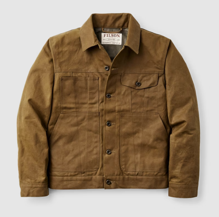 Men's filson tin cloth jacket