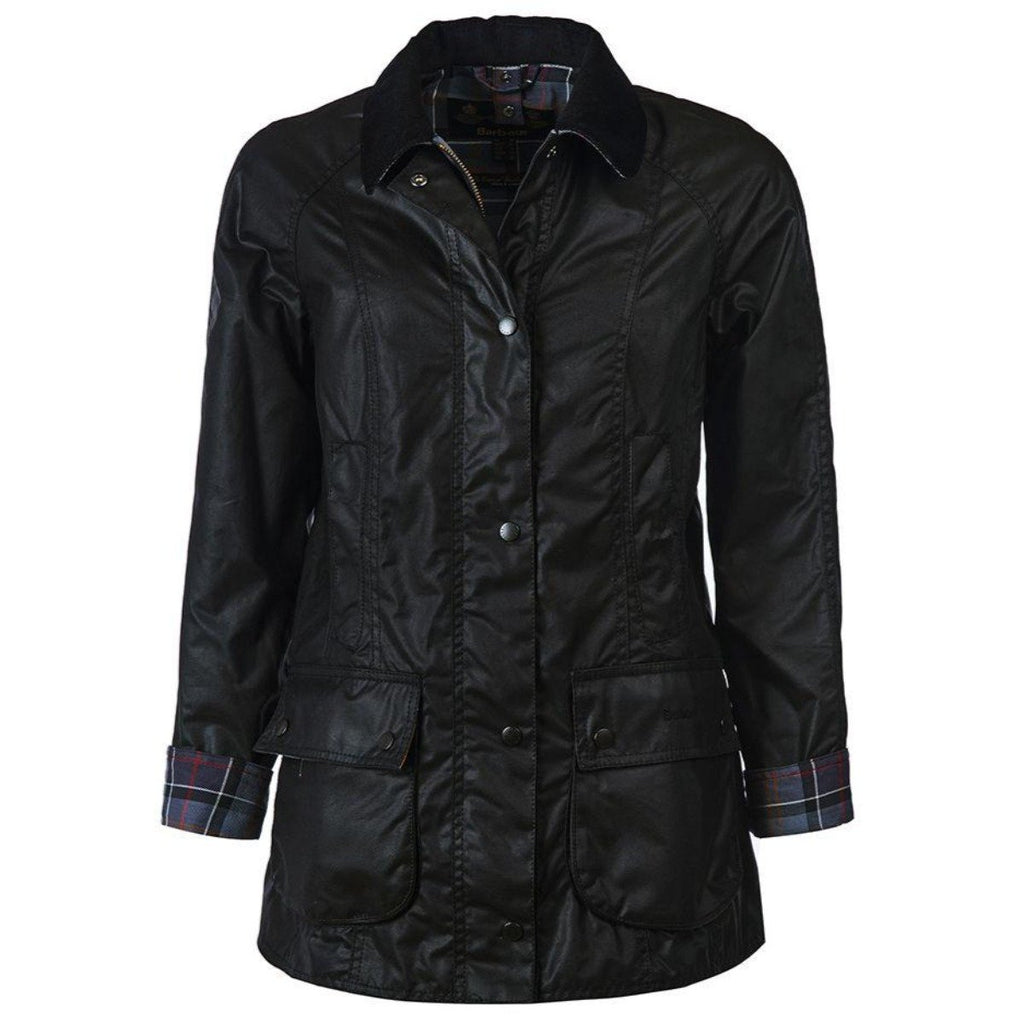 Women's Barbour Classic Beadnell Jacket Black