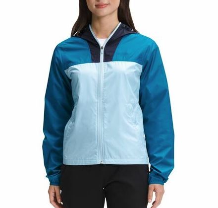 Women's The North Face Cyclone Jacket Aviator Navy and Banff Blue