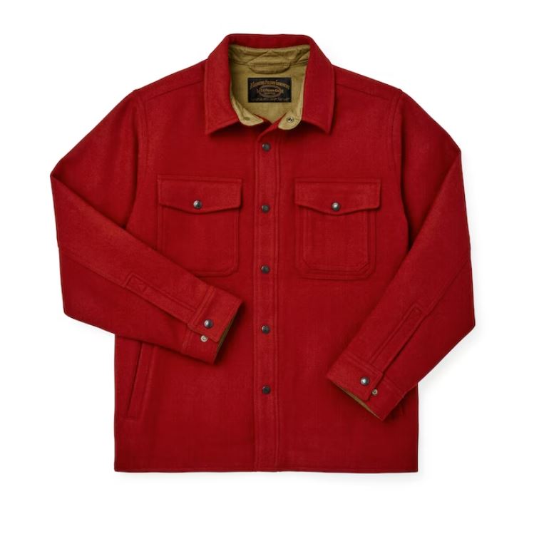 Men's Filson Lined Mackinaw Wool Jac-Shirt