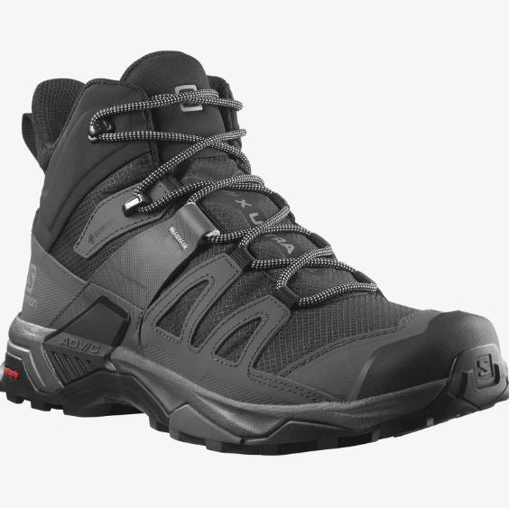 Men's Salomon X Ultra 4 Mid Gore-Tex Hiking Boot Black