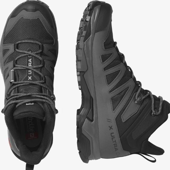 Men's Salomon X Ultra 4 Mid Gore-Tex Hiking Boot Black 2