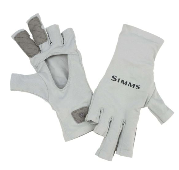 Simms Solarflex Sun Gloves Sterling